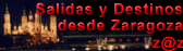 Salidas y destinos desde Zaragoza